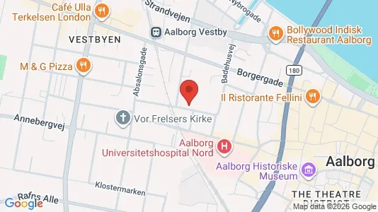Lejligheder til leje i Aalborg Centrum - Foto fra Google Street View