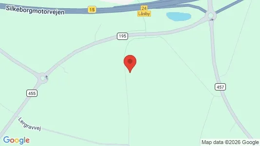 Lejligheder til leje i Låsby - Foto fra Google Street View