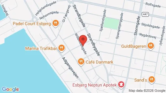 Lejligheder til leje i Esbjerg Centrum - Foto fra Google Street View