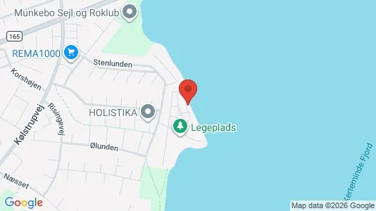 Lejligheder til leje i Munkebo - kort over placeringen