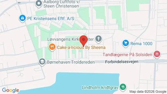 Lejligheder til leje i Nørresundby - kort over placeringen