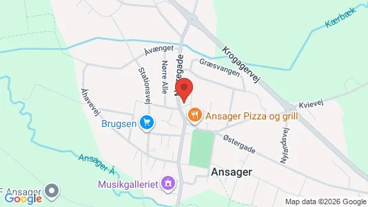 Lejligheder til leje i Ansager - Foto fra Google Street View