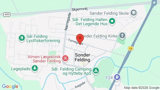 Lejligheder til leje i Sønder Felding - Foto fra Google Street View