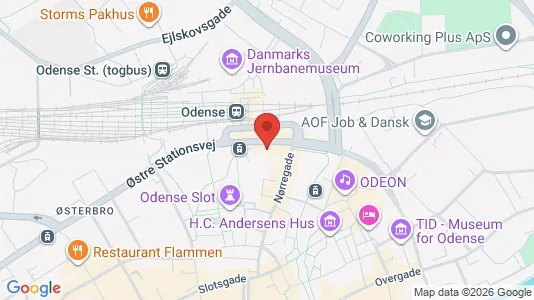 Lejligheder til leje i Odense C - Foto fra Google Street View