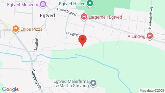 Lejligheder til leje i Egtved - Foto fra Google Street View