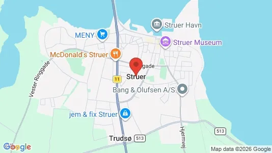 Lejligheder til leje i Struer - Foto fra Google Street View