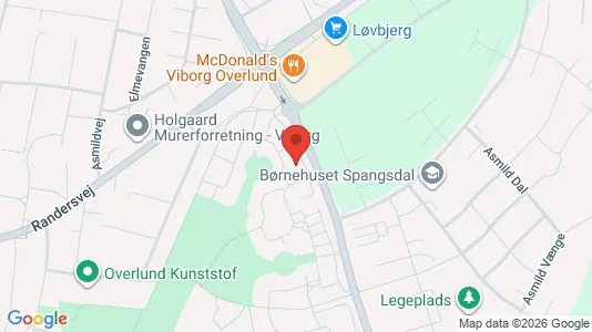 Lejligheder til leje i Viborg - kort over placeringen