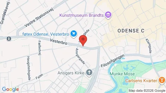 Lejligheder til leje i Odense C - Foto fra Google Street View