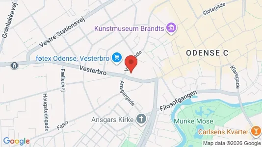 Lejligheder til leje i Odense C - Foto fra Google Street View