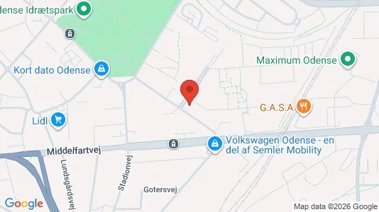 Lejligheder til leje i Odense V - Foto fra Google Street View