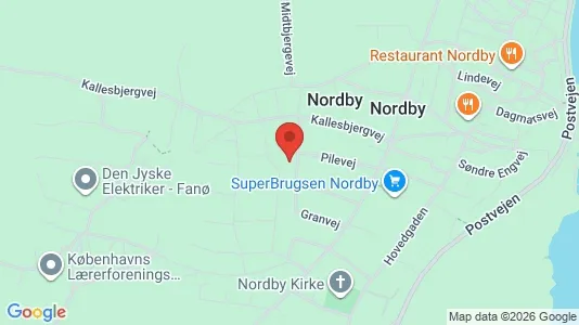 Lejligheder til leje i Fanø - Foto fra Google Street View