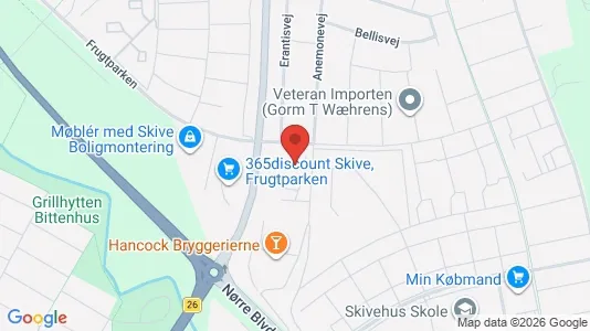 Lejligheder til leje i Skive - Foto fra Google Street View