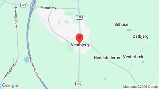 Huse til leje i Vestbjerg - Foto fra Google Street View