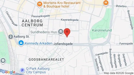 Lejligheder til leje i Aalborg Centrum - Foto fra Google Street View