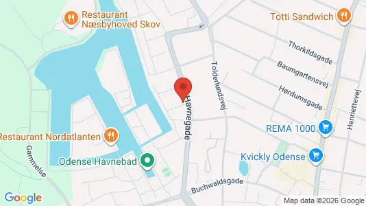 Lejligheder til leje i Odense C - Foto fra Google Street View