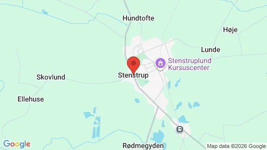 Huse til leje i Stenstrup - Foto fra Google Street View
