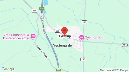 Huse til leje i Tylstrup - Foto fra Google Street View