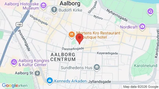 Lejligheder til leje i Aalborg Centrum - Foto fra Google Street View