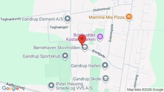 Lejligheder til leje i Gandrup - Foto fra Google Street View