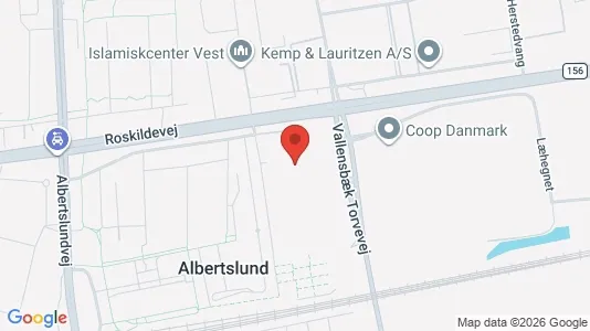 Lejligheder til leje i Albertslund - Foto fra Google Street View