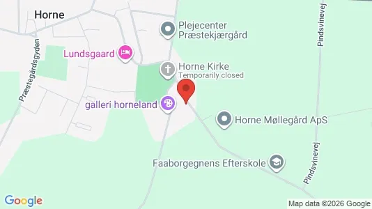 Lejligheder til leje i Faaborg - kort over placeringen