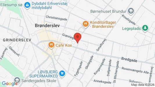 Lejligheder til leje i Brønderslev - Foto fra Google Street View