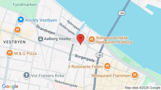 Lejligheder til leje i Aalborg Centrum - Foto fra Google Street View