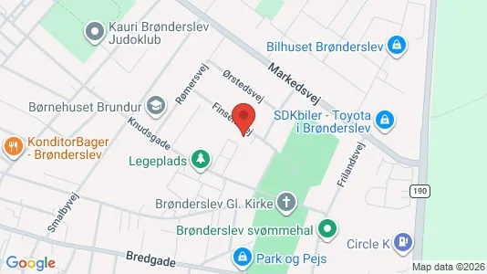 Lejligheder til leje i Brønderslev - Foto fra Google Street View