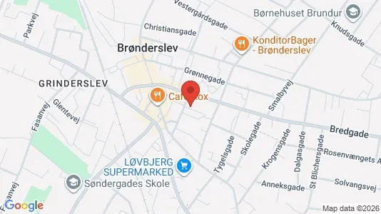 Lejligheder til leje i Brønderslev - Foto fra Google Street View