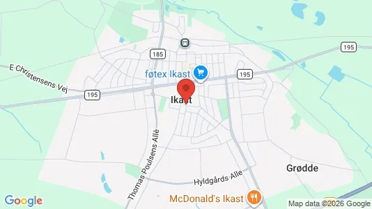 Huse til leje i Ikast - Foto fra Google Street View