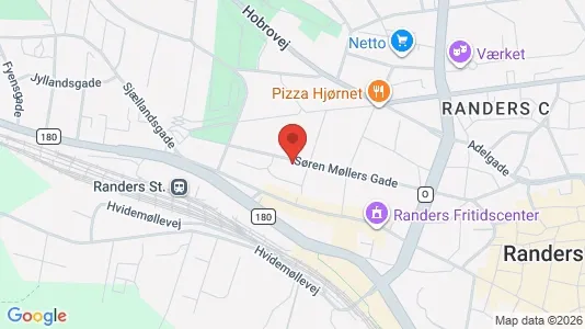 Lejligheder til leje i Randers C - Foto fra Google Street View