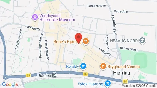 Lejligheder til leje i Hjørring - Foto fra Google Street View