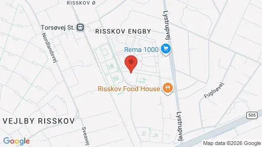 Lejligheder til leje i Risskov - Foto fra Google Street View