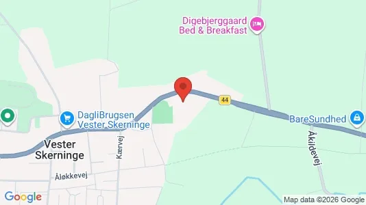 Lejligheder til leje i Vester Skerninge - Foto fra Google Street View
