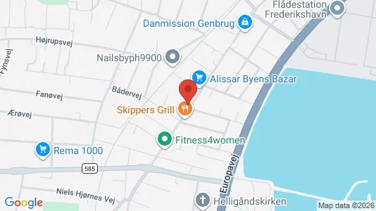 Lejligheder til leje i Frederikshavn - Foto fra Google Street View