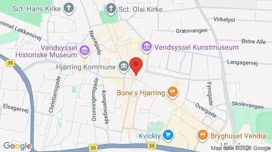 Lejligheder til leje i Hjørring - Foto fra Google Street View