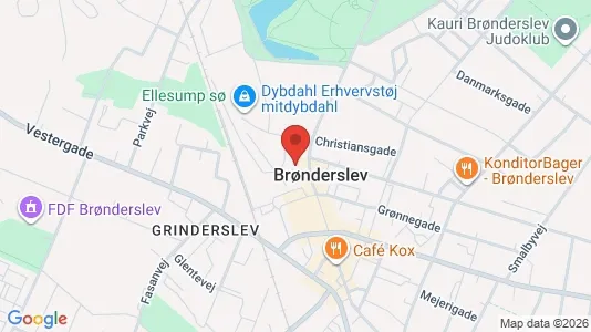 Lejligheder til leje i Brønderslev - Foto fra Google Street View