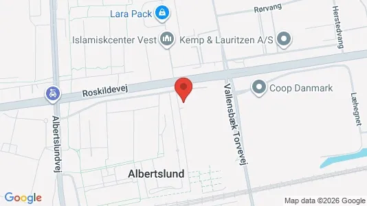 Lejligheder til leje i Albertslund - Foto fra Google Street View
